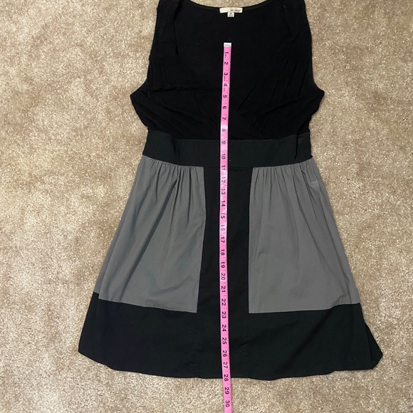 Grey & Black Colorblock dress jersey top - Picture 9 of 9